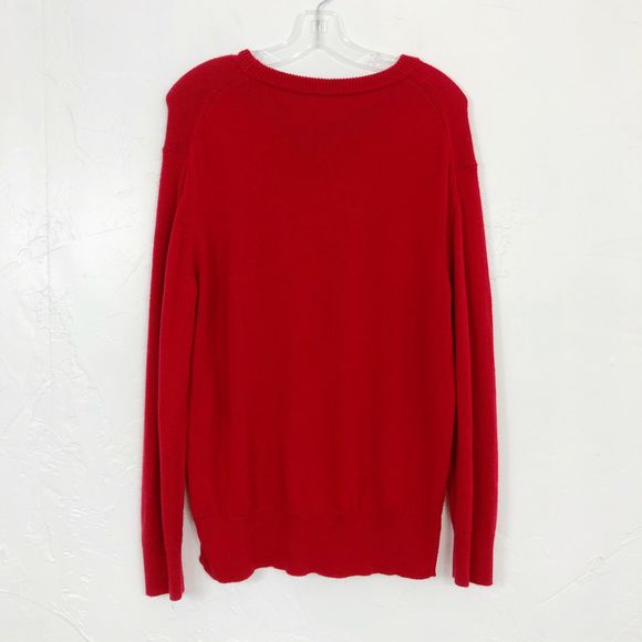 Kate Spade 'All Dolled Up' Embroidered Sweater Red - Picture 7 of 10